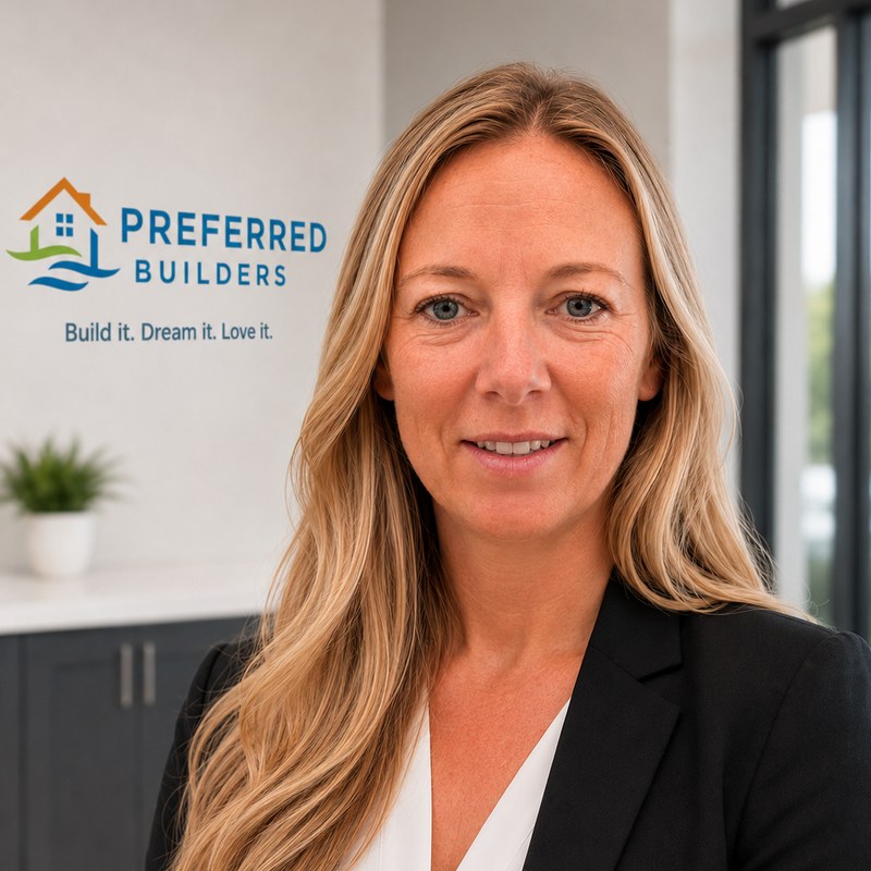 Emily, Office and Client Relations at Preferred Builders